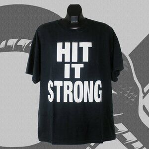 Vintage WWE The Rock T-Shirt Men's XL 2000s Double Sided Graphic Black